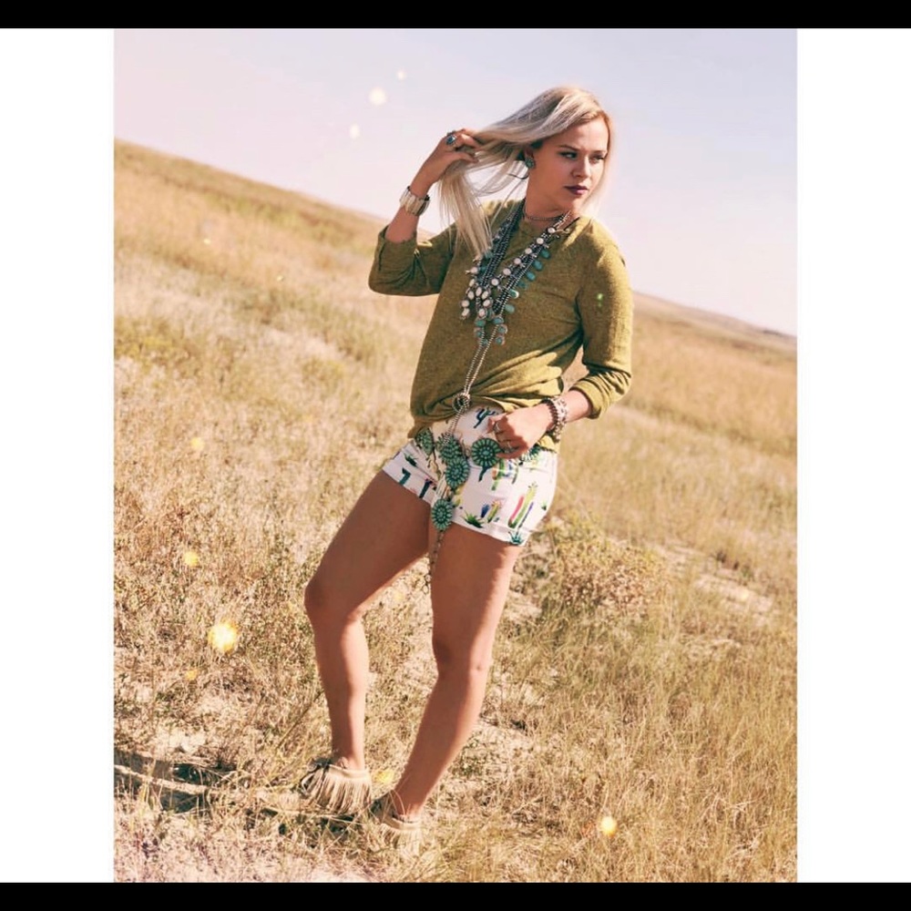 Cactus shorts